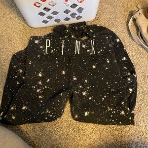 Pink galaxy leggings